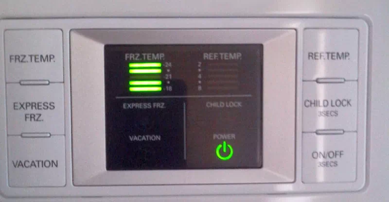 Коды ошибок холодильника LG