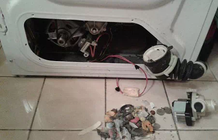 Не открывается дверца стиральной машины LG