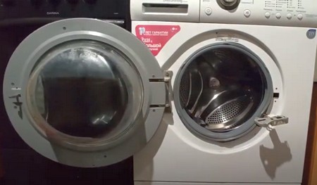 Замена замка в стиральной машине LG